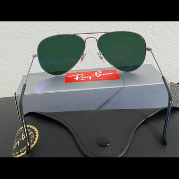 RayBan Aviator Polarized RB3025 Flash Lenses Pin n58